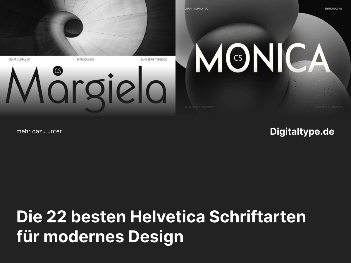 f -Die 22 besten Helvetica Schriftarten für modernes Design